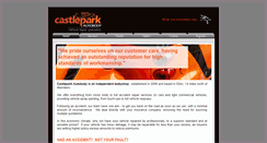 Desktop Screenshot of castleparkautobody.co.uk